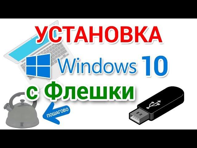 How to Install Windows 10 from USB flash drive, for beginners