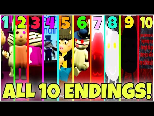 How to get ALL 10 ENDINGS + BADGES in ZIZZY & PONY - ROBLOX