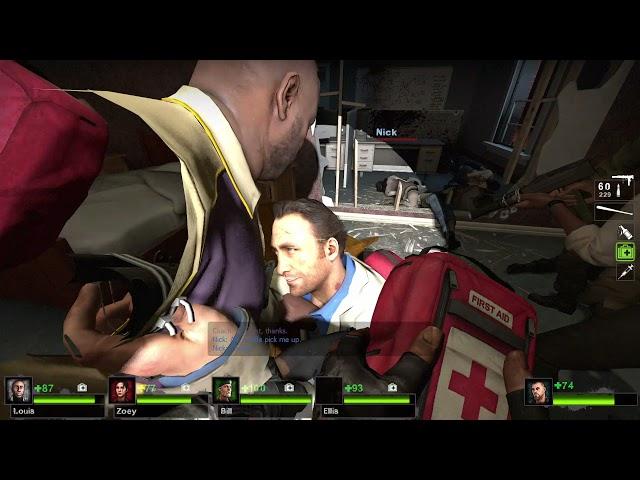 Left 4 Dead 2 - Custom Campaign Die Screaming With All 8 Survivors (As Francis)