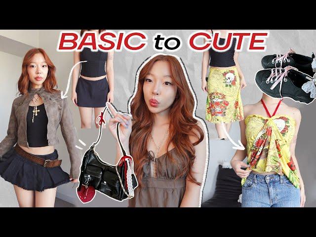 how to make your BORING clothes CUTE 