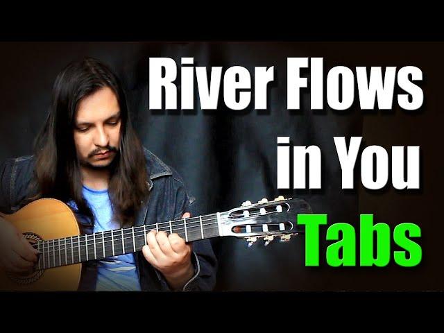 (Yiruma) River Flows in You на гитаре | guitar cover + tabs | fingerstyle