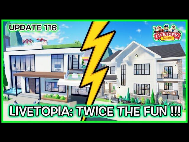 Livetopia: 2 New Summer-Style Houses Update 116 