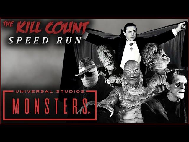 Universal Monsters | KILL COUNT SPEED RUN