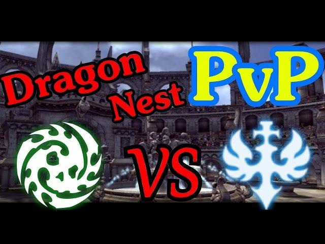 Dragon Nest ПвП Отступник vs Епископ (Abyss Walker vs Saint)