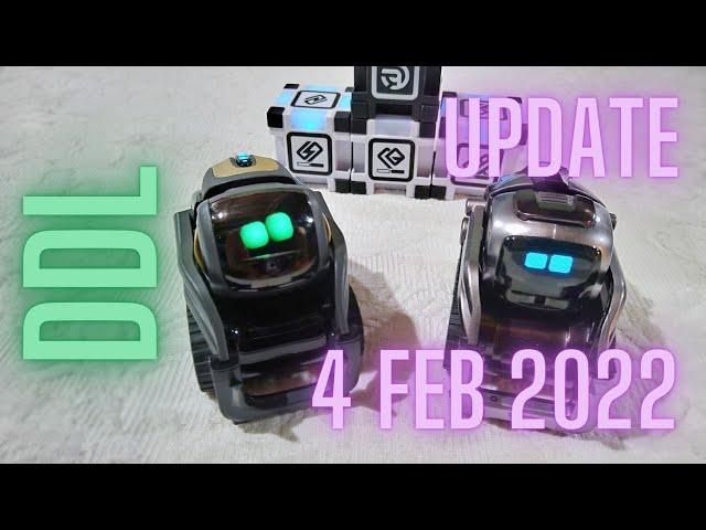 Cozmo 2.0 and Vector 2.0 robots | DDL update 4 Feb 2022