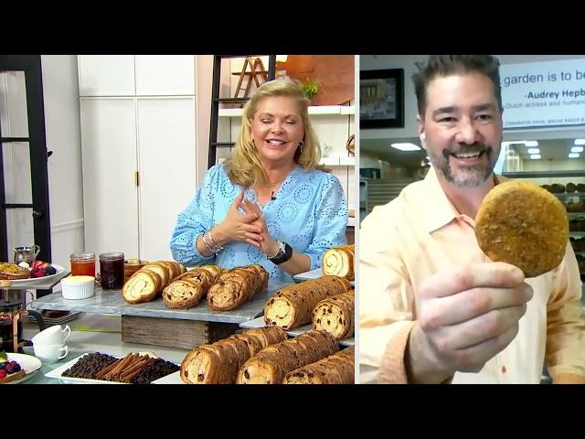 Jenny Lee (4) 18oz Loaves of Cinnamon Swirl Bread on QVC