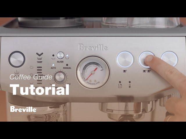 The Barista Express® Impress | Adjusting your espresso shot volume and temperature | Breville USA