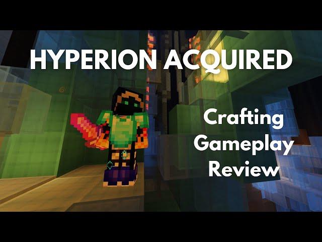 Making The HYPERION (Hypixel Skyblock)