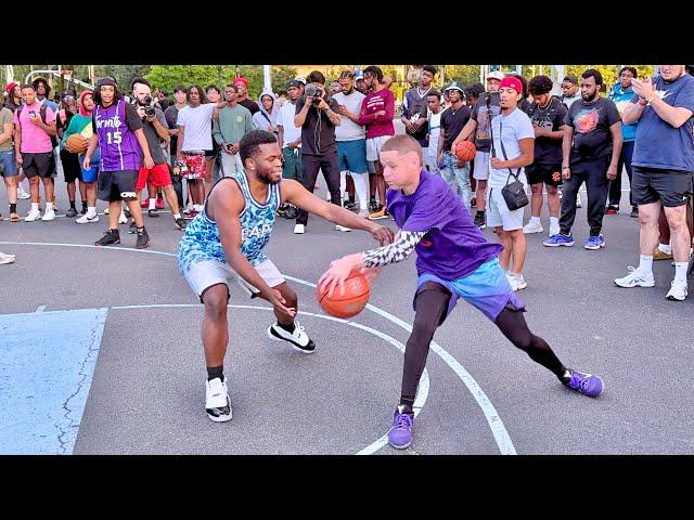 The Professor GOES CRAZY vs AMP in Brooklyn NYC 2v2