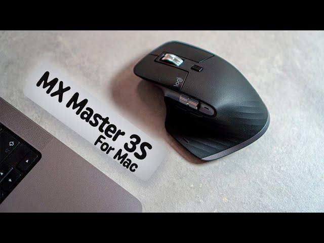 the BEST Productivity Mouse For Mac!  Logitech MX Master 3S Review!