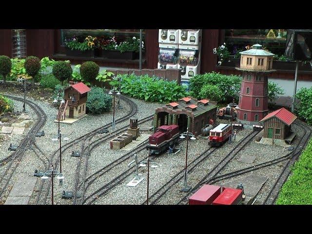 the Chemnitz garden railway