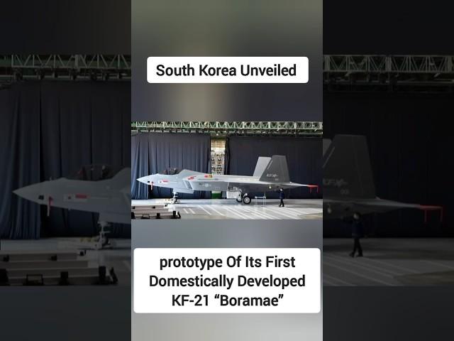 South Korea Unveiled!prototype Of Its First Domestically Developed KF-21 “Boramae”#militarypower