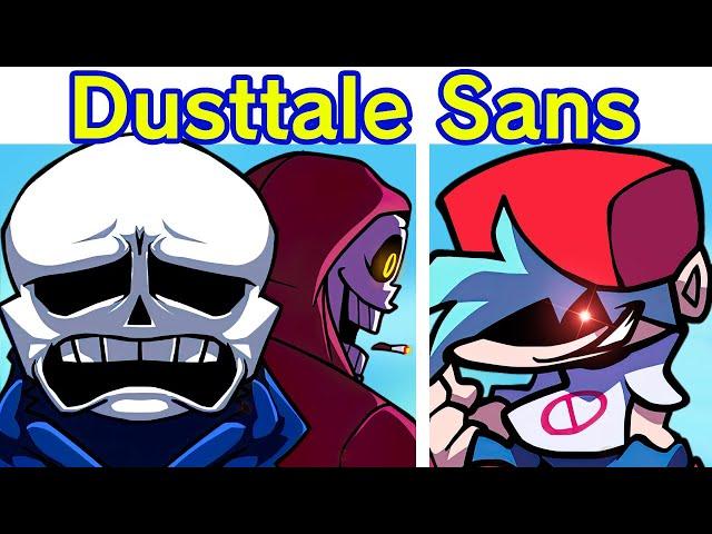 Friday Night Funkin' Vs Dusttale Sans & Papyrus | FRIDAY NIGHT DUSTIN' DEMO (FNF Mod/Undertale)