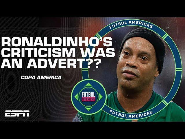 ’TAINTING HIS LEGACY!’ What was Ronaldinho thinking with Brazil ad campaign? | ESPN FC