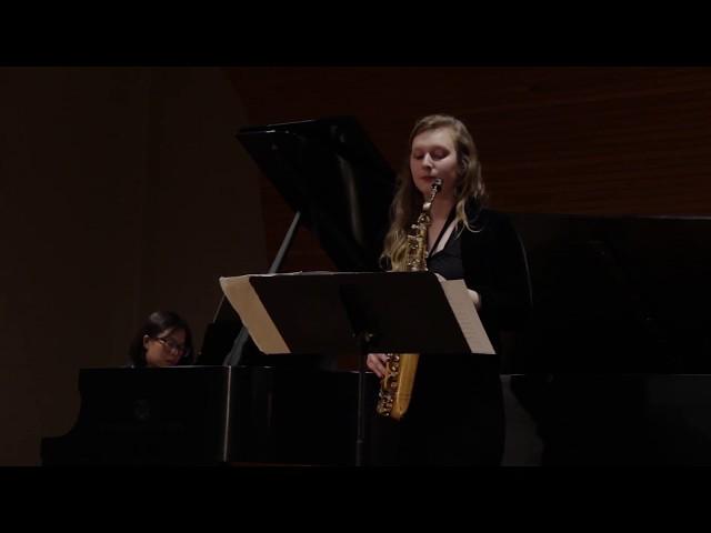 Paul Bonneau's Concerto for Alto Saxophone Mvmt. 1