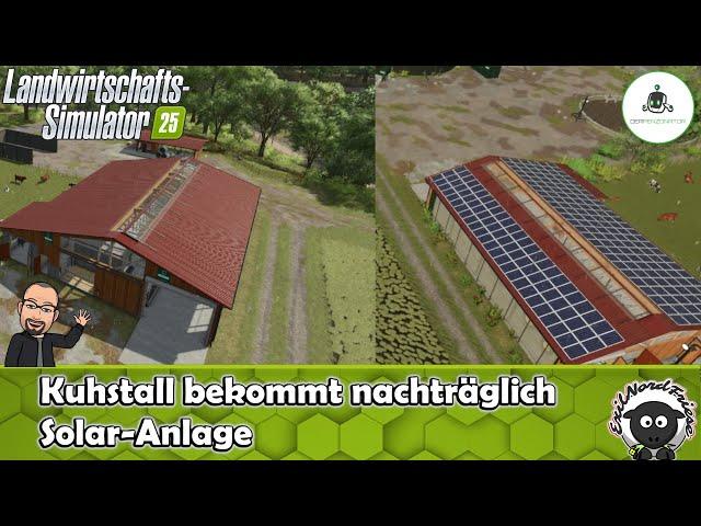 Kuhstall bekommt nachträglich #Solar-Anlage | #LS25 #RiverbendSprings #018