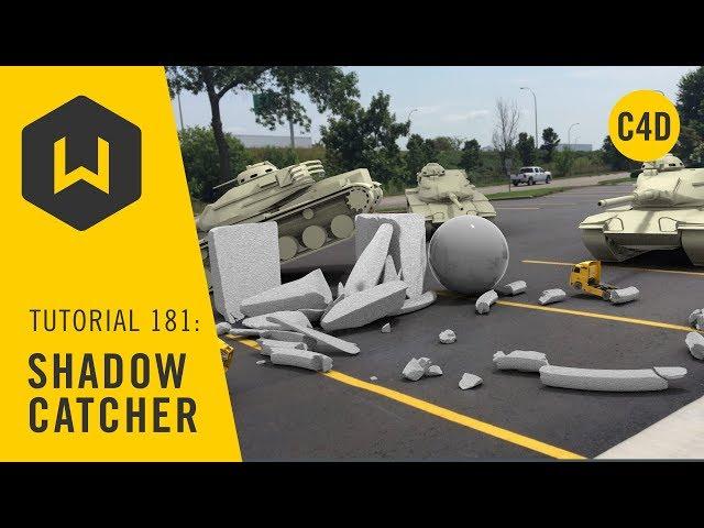 Create a Shadow Catcher in Cinema 4D