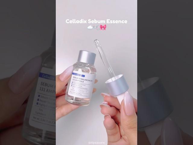 a must have in your skincare routine! Celladix Sebum Essence🫧 #koreanskincare  #koreanessence