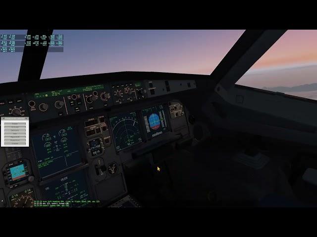 124th ATC | test flight | inside the A319 by Toliss