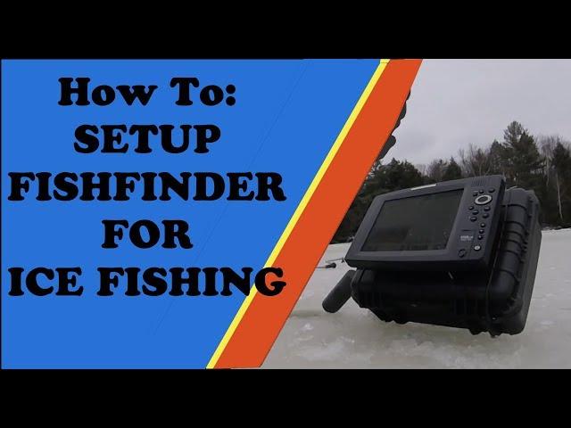 How to: Setup your boat fish finder for ice fishing - Humminbird