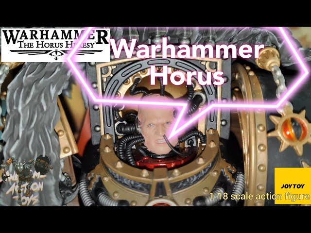 Warhammer The Horus Heresy - Warmaster Horus 1:18 scale action figure by JoyToy. Amazing!