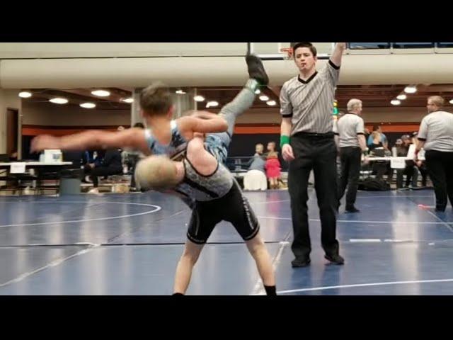 Kid Wrestling Champion Highlight Video State Champ (7 years old)