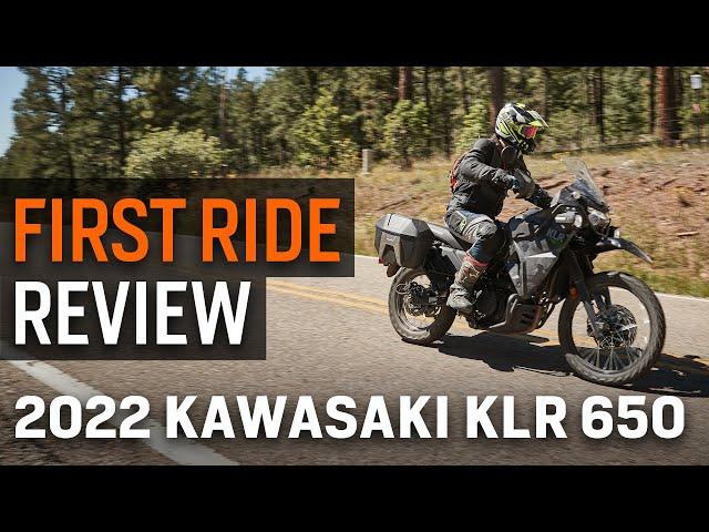 2022 Kawasaki KLR650 First Ride Review