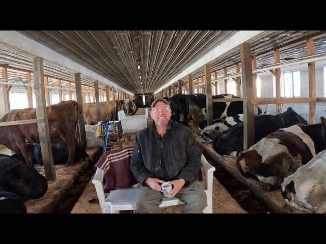 5th generation farmers story, the history and past of his small dairy farm…