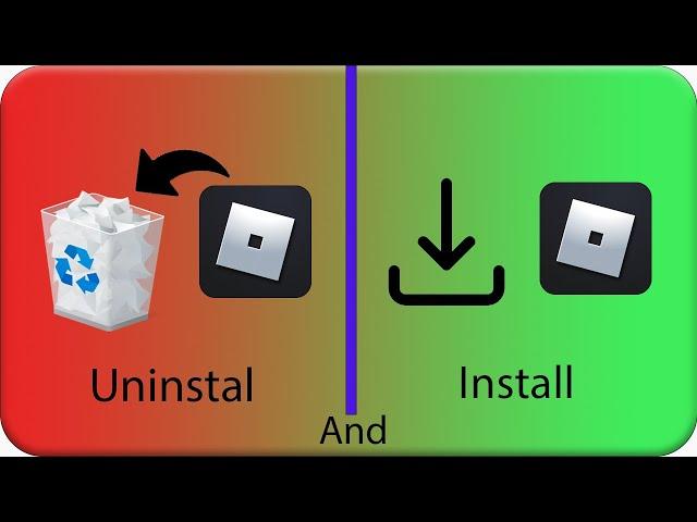 How to CLEAN uninstall & install Roblox (force method)