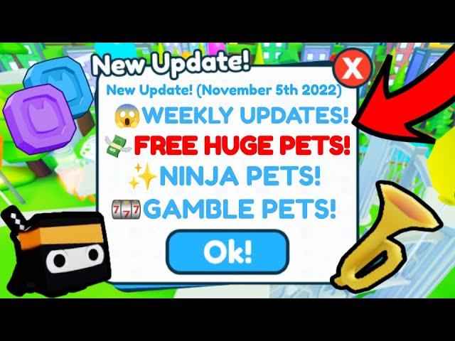 OMG NEW PET SIMULATOR X UPDATES EVERY WEEK!