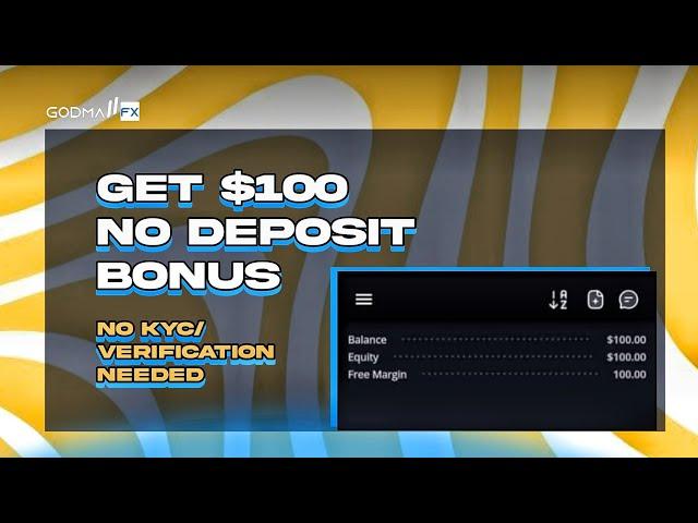 Instant $100 Welcome Bonus + $100 No Deposit Bonus 2024 | No kyc required