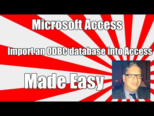 How to Import an ODBC Database into Access - Access 2003, 2010, 2013, 2016 Tutorial