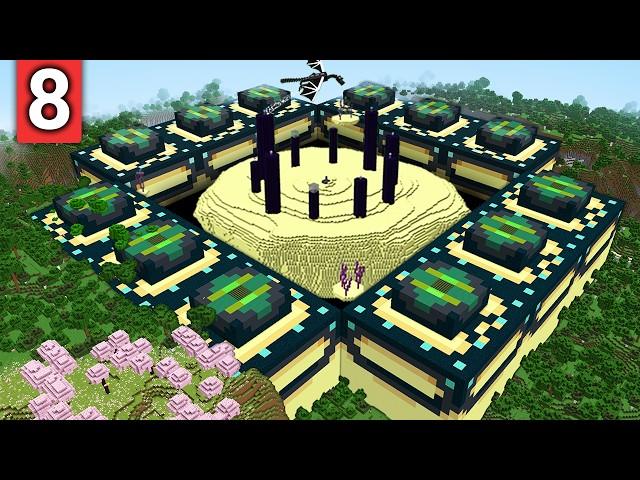 I Transformed The END PORTAL In Minecraft Hardcore