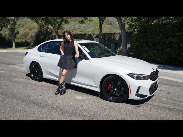 New BMW 330i M Sport Package / 19" M Wheels / Exhaust Sound / BMW Test Drive Review with Olivia