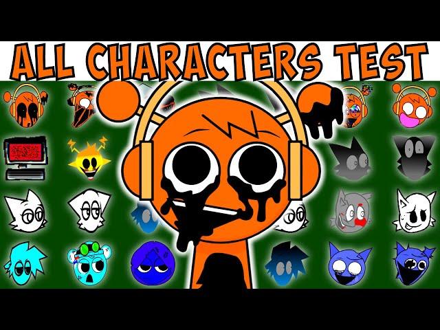 ALL CHARACTERS TEST | FNF Character Test | Gameplay VS Playground