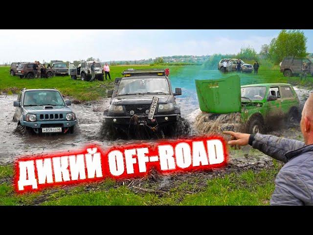 ДИКИЙ OFF-ROAD ГЛАЗА БОЯТСЯ! ОЛЕГ ЕДЕТ! TOYOTA, MITSUBISHI, SUZUKI JIMNY, УАЗ, НИВА