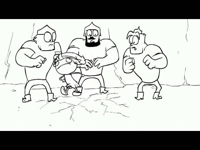 Три богатыря и Снежная Королева Three Russian Bogaturs & Snow Queen animation