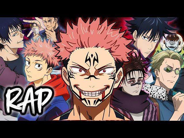 JUJUTSU KAISEN SHIBUYA RAP CYPHER | 954mari ft. Ham Sandwich, Drip$tick, yayu & More