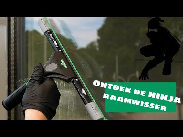 De ErgoTec Ninja raamwisser: de beste raamwisser voor glazenwassers