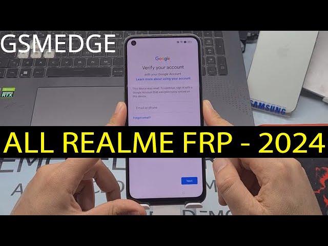 All Realme FRP Bypass 2024 Android 14 All Realme FRP Lock Google Account Bypass Without PC