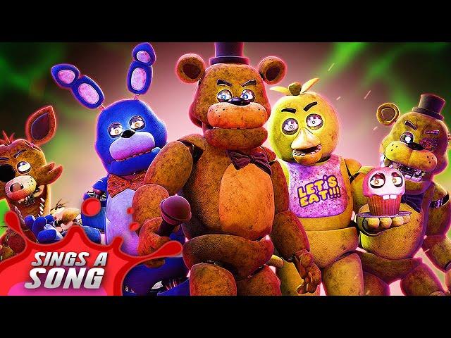 FNAF Animatronics Sing A Song FT. Freddy, Chica, Foxy & Bonnie(Five Nights At Freddy's Movie Parody)