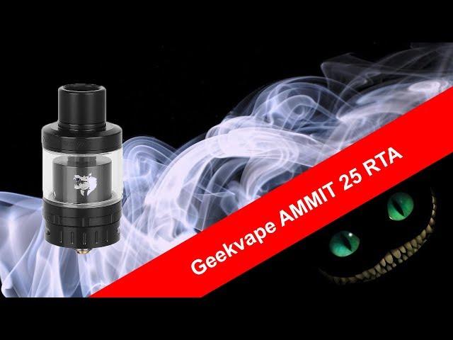 Geekvape AMMIT 25 RTA Обзор. Зачетный односпиральник