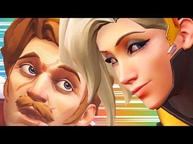 Стал мужчиной в Overwatch | История одной катки