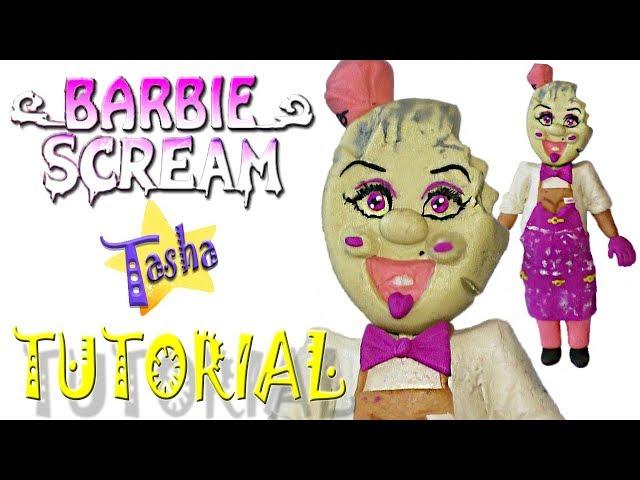 Мороженщик Барби Айс скрим из пластилина Туториал Cream man Ice Scream Barbie Plasticine Tutorial