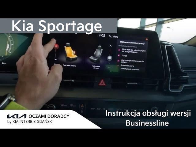 Nowa Kia Sportage 2023 - Instrukcja obsługi krok po kroku | wersja BusinessLine| Kia Interbis Gdańsk