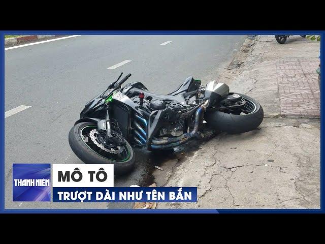 Nam thanh niên chạy Kawasaki Z1000 nguy kịch sau tai nạn