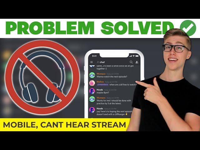 Discord Mobile Can't Hear Stream Sound, Audio Not Working (Tutorial)