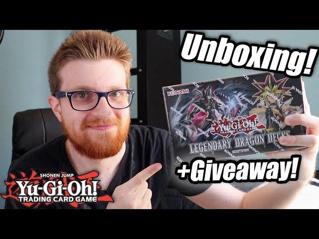 Yu-Gi-Oh! Legendary Dragon Decks Unboxing + Giveaway!