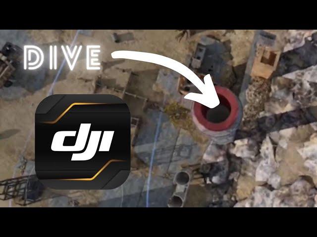 DJI Virtual Flight - Dive INSIDE tower [Factory Map]