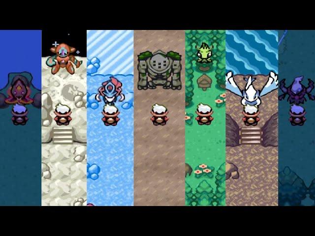 POKEMON BLAZING EMERALD 1.6 - ALL LEGENDARY POKEMON LOCATIONS